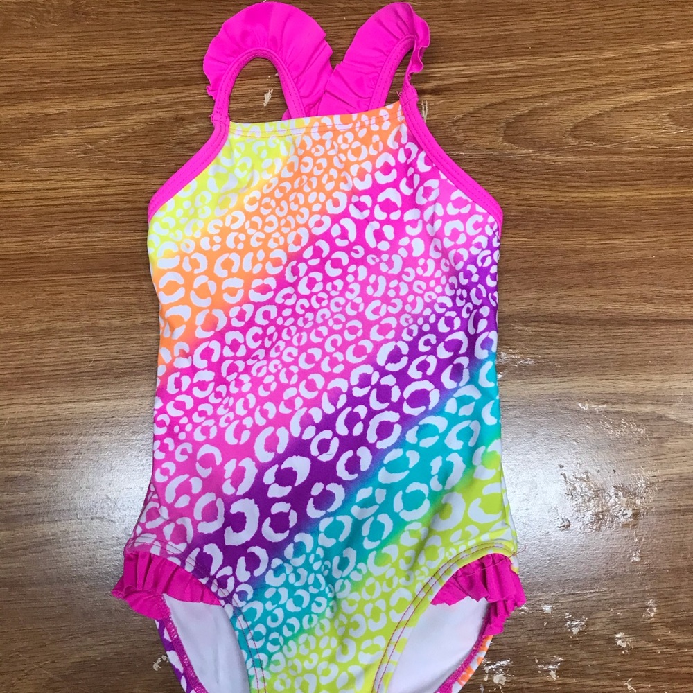 Leopard 3T bathing suit